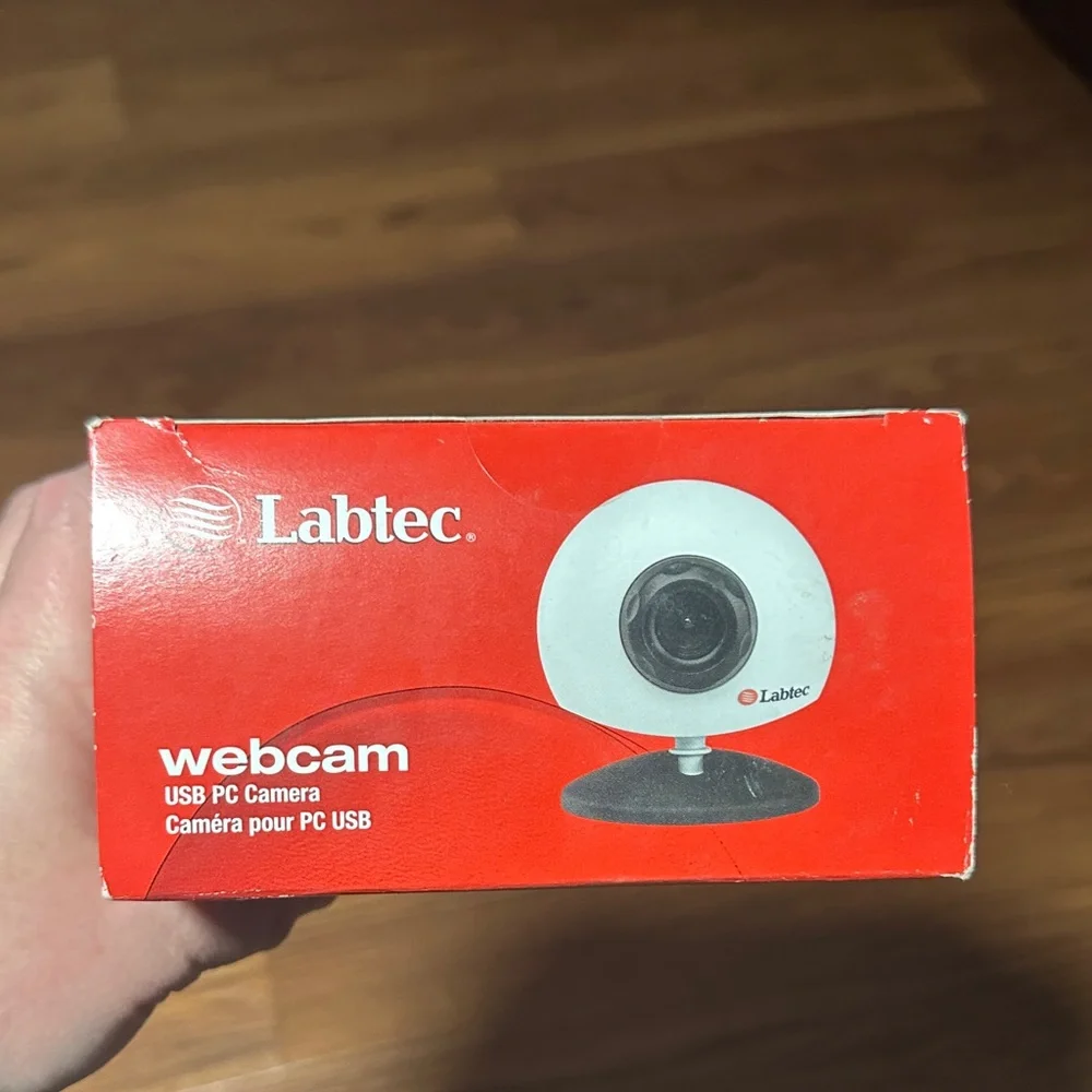 Labtec USB Webcam New in Box Vintage PC Camera